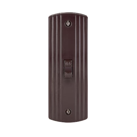 Leviton Leviton 10 amps Single Pole Toggle Switch Brown 1 pk C20-05231-000